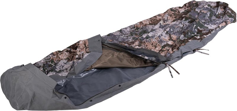 MIL-TEC Trilaminate Durable Waterproof Lightweight Breathable Tactical Outdoor Camping Hiking Generous Cut Sleeping Bag Cover with Zip Closure | Suitable for Various Sleeping Bags - Image 2